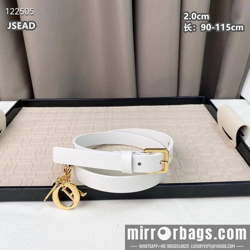 Dior belt 20mmX90-115cm 8L21