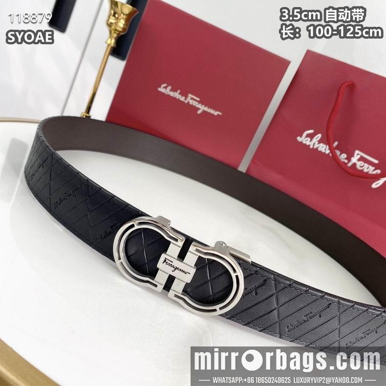 Ferragamo belt自动带 35mmX100-125cm 8L10