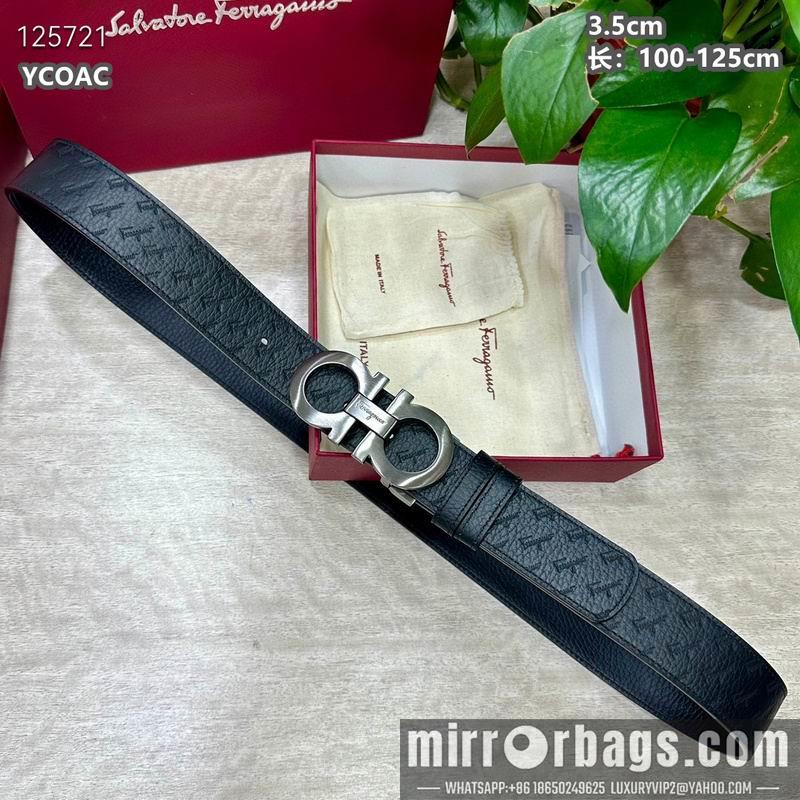 Ferragamo belt 35mmX100-125cm 8L33