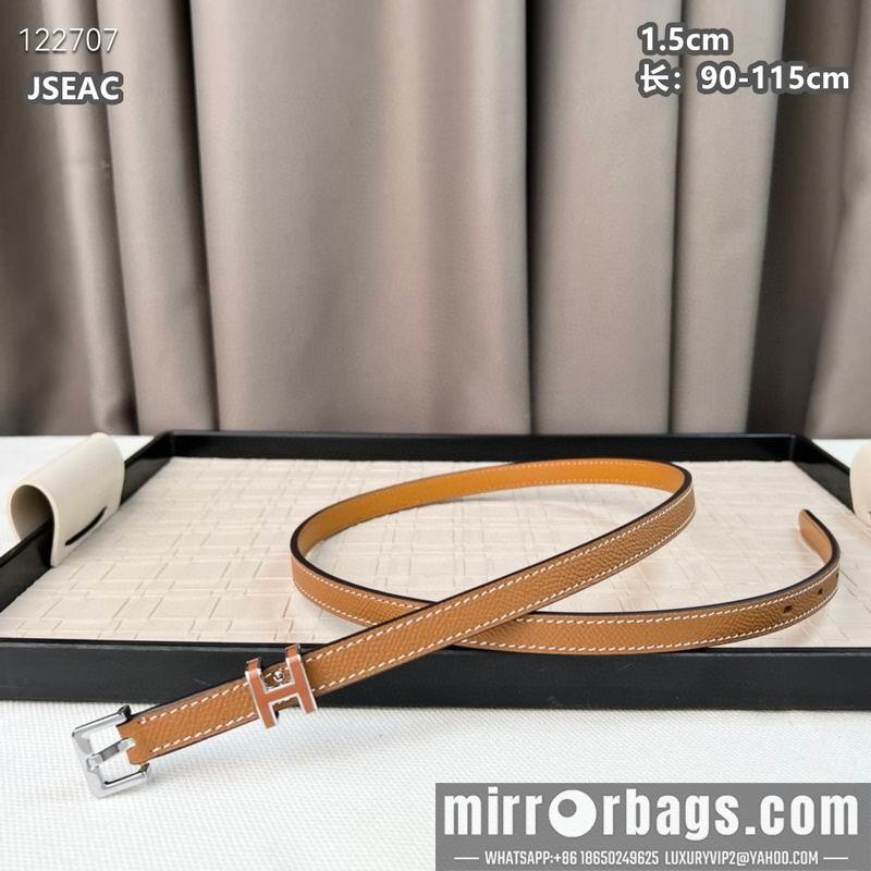 Hermes belt 15mmX90-115cm 8L04