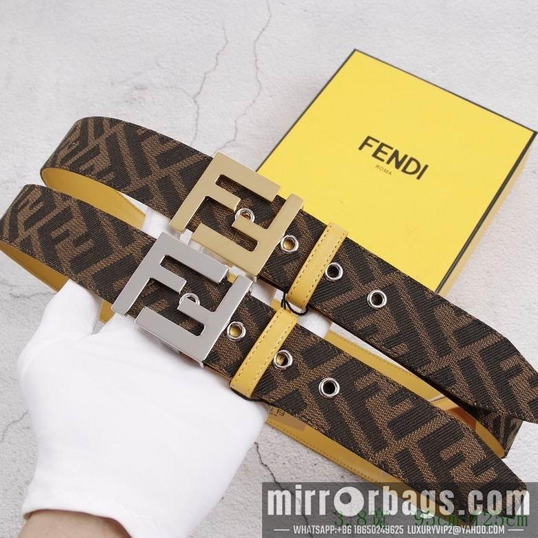 Fendi Belt 38mmX95-125cm 7D113
