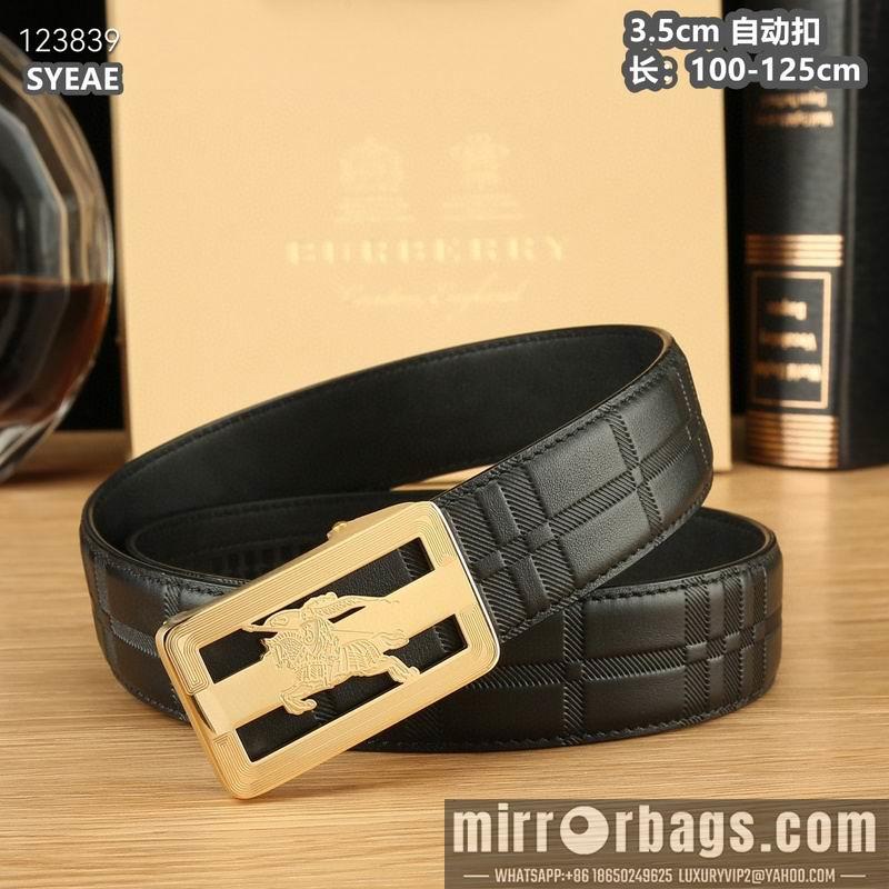 Burberry belt 35mmX100-125cm 8L78
