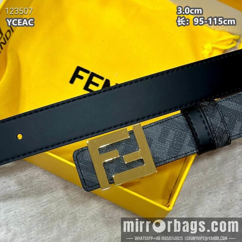 Fendi belt 30mmX95-115cm 8L20