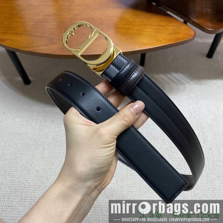 Dior Belt 34mmX95-125cm 7D08
