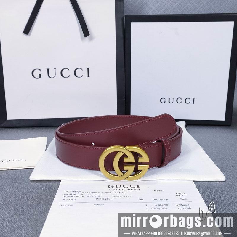 Gucci belt 30mmX90-125cm lb02