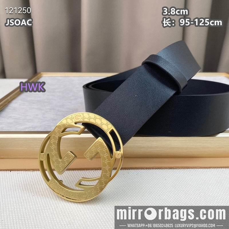 Gucci belt 38mmX95-125cm 8L15