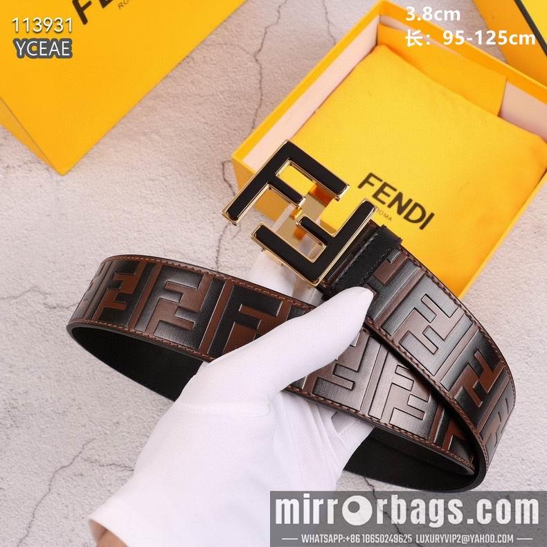 Fendi Belt 38mmX95-125cm 8L03
