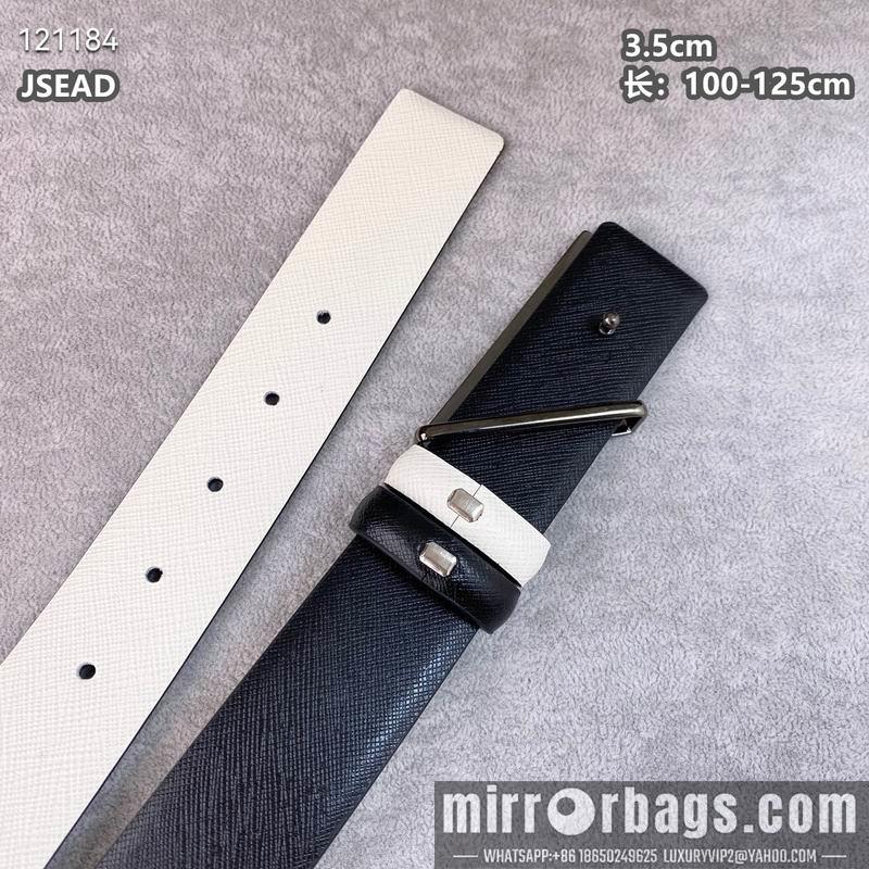 Prada belt 35mmX100-125cm 8L41