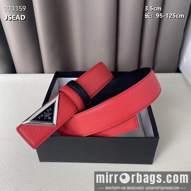 Prada belt 35mmX95-125CM 8L04