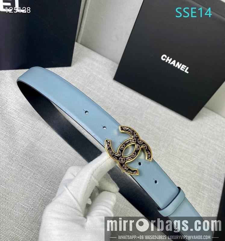 Chanel belt 30mmX95-125cm XH01