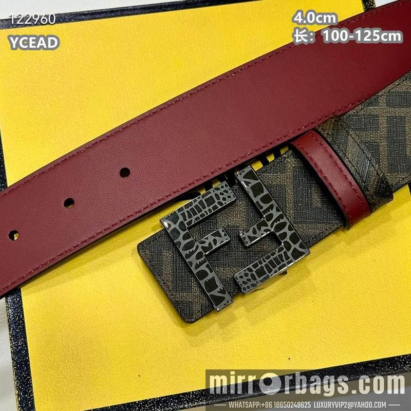 Fendi belt 40mmX100-125cm 8L89