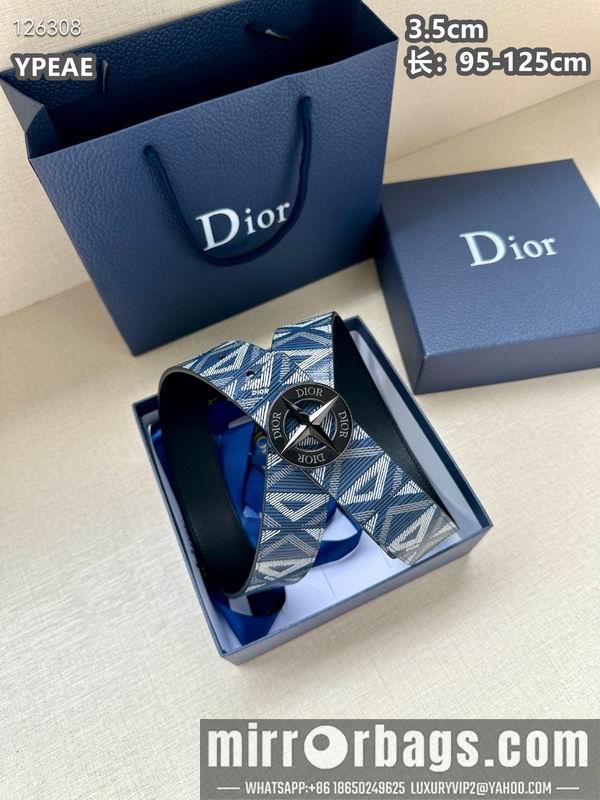 Dior belt 35mmX95-125cm 8L18