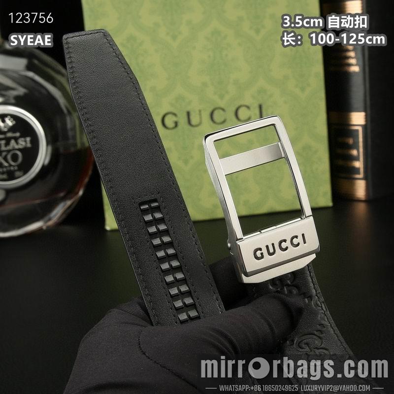Gucci belt 35mmX100-125cm 8L51
