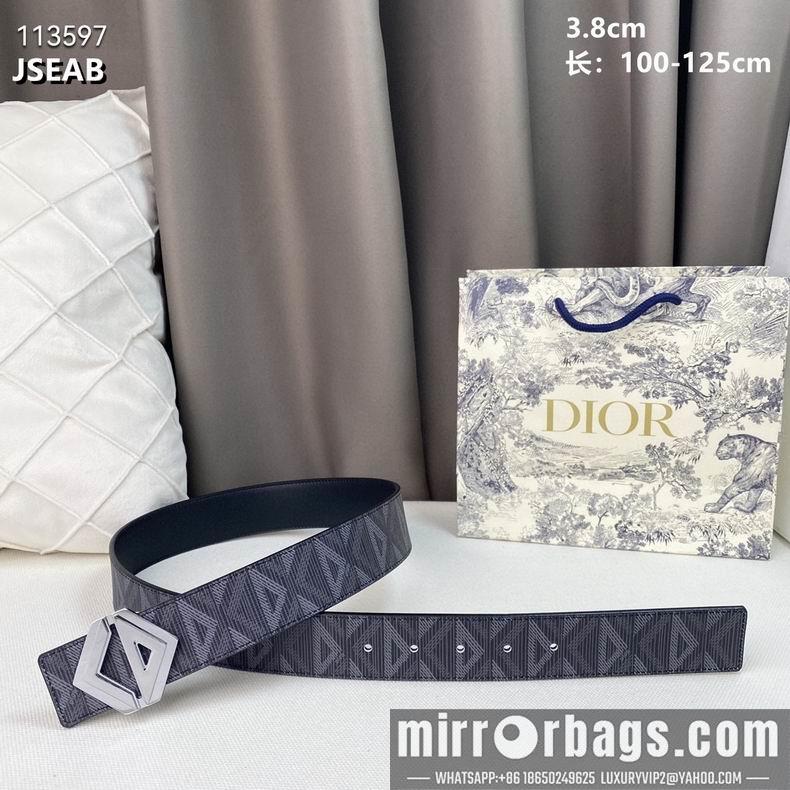 Dior belt 38mmX100-125cm 8L02