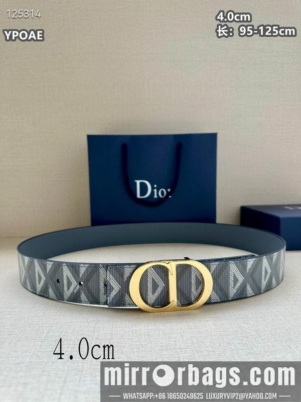 Dior belt 40mmX95-125cm 8L04