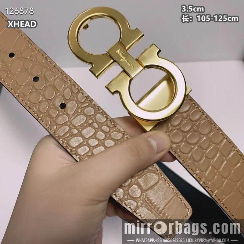 Ferragamo belt 35mmX105-125cm 8L111