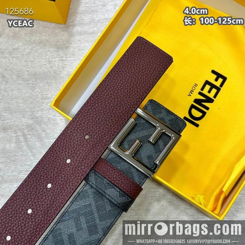 Fendi belt 40mmX100-125cm 8L28