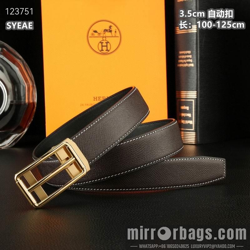 Hermes belt 35mmX100-125cm 8L27
