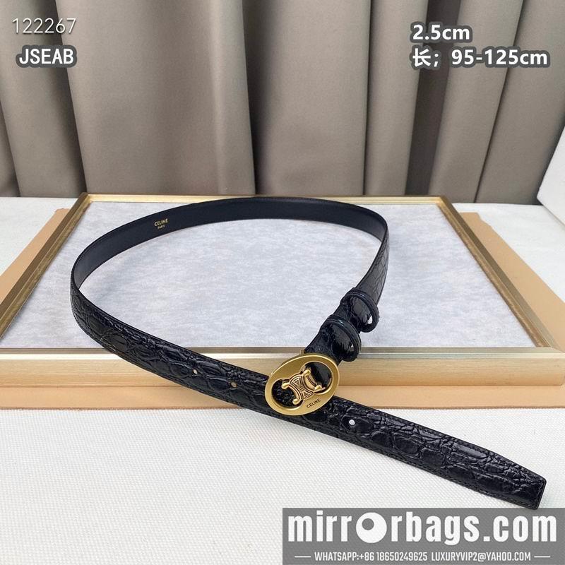 Celine belt 25mmX95-125cm 8L22