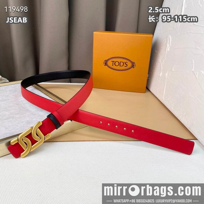 Tod's belt 25mmX95-115cm 8L040801