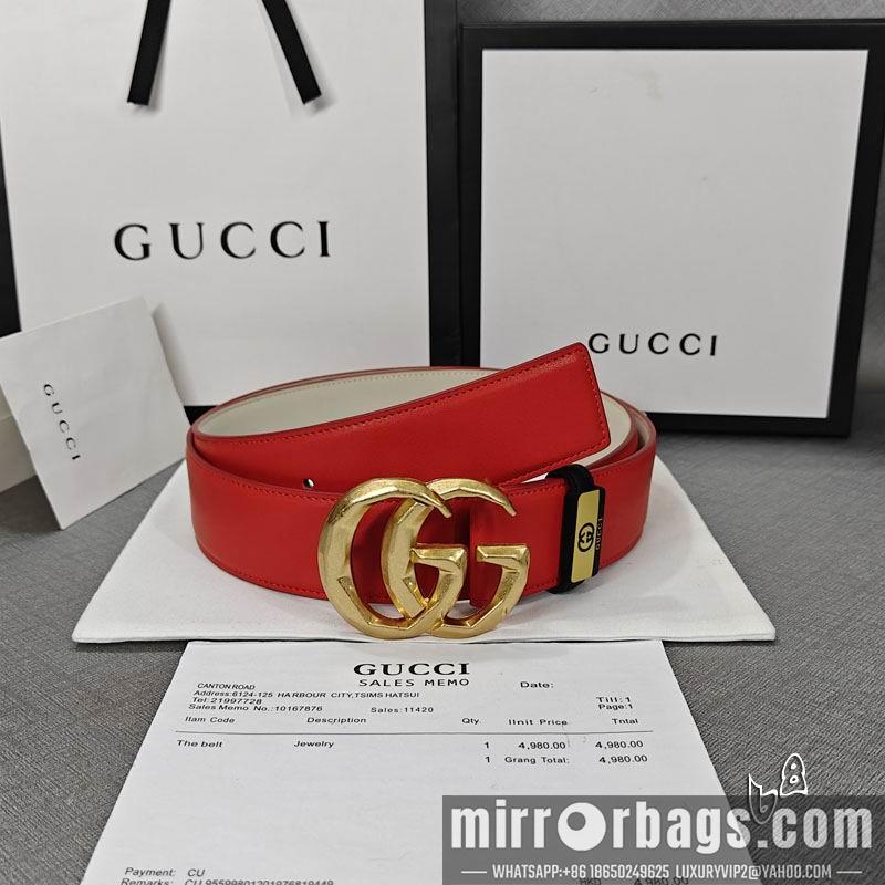 Gucci belt 38mmX90-125cm lb15