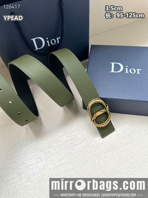 Dior belt 35mmX95-125cm 8L20