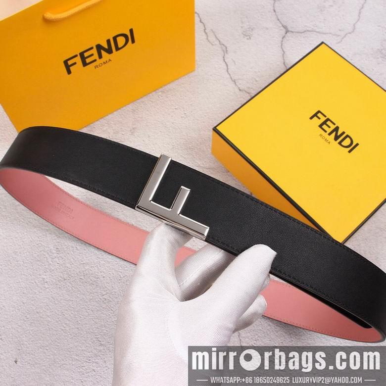 Fendi Belt 38mmX95-125cm 7D39