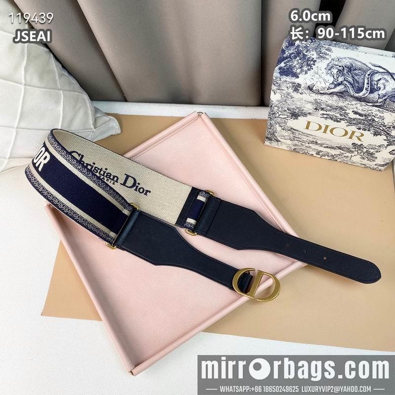 Dior belt 60mmX90-115cm 8L040801