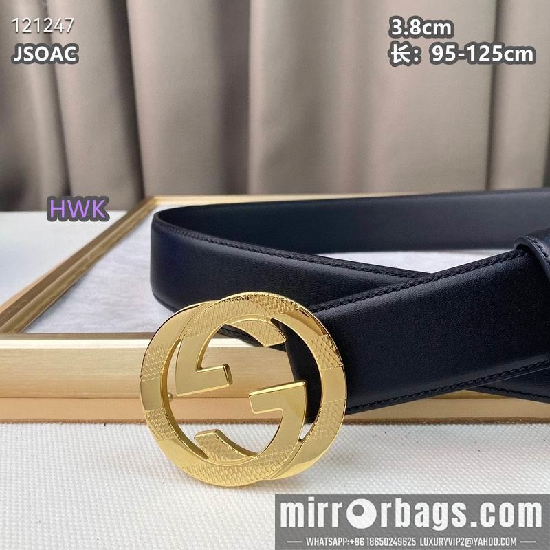 Gucci belt 38mmX95-125cm 8L17