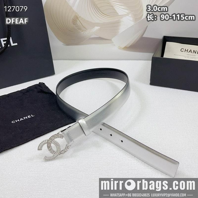 Chanel belt 30mmX90-115cm 8L39