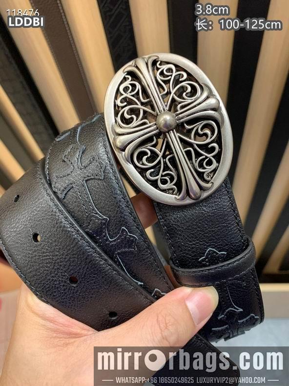Chrome Hearts belt 38mmX100-125cm 8L20
