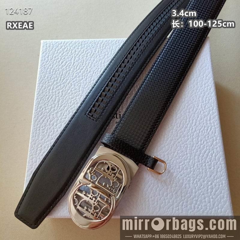 Dior belt 34mmX100-125cm 8L02