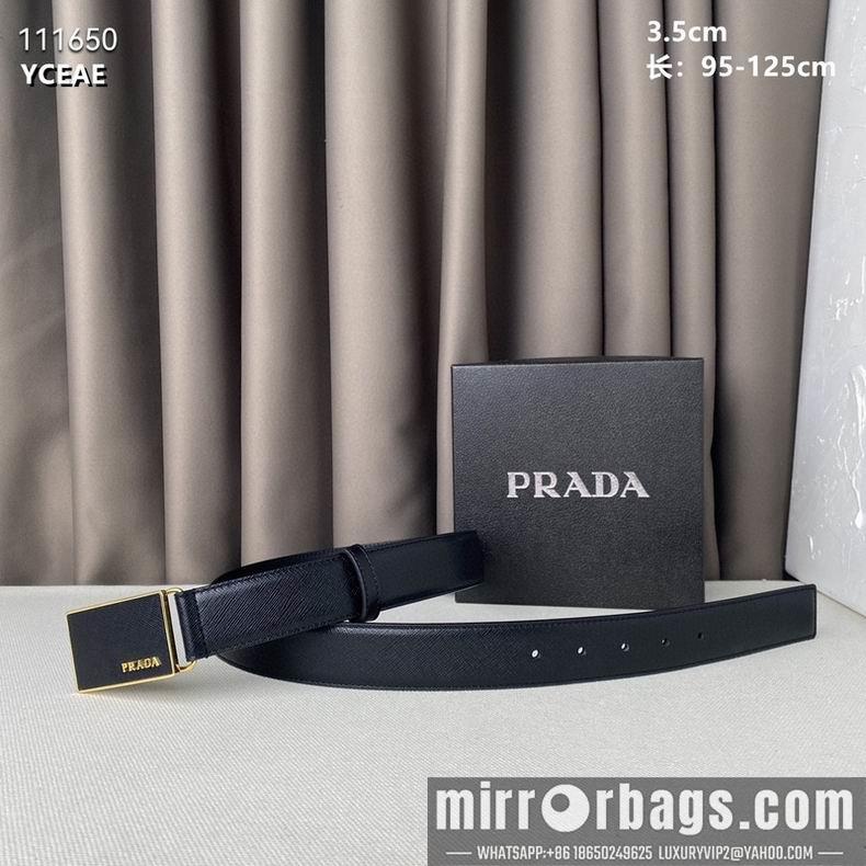 Prada belt 35mmX95-125CM 8L13