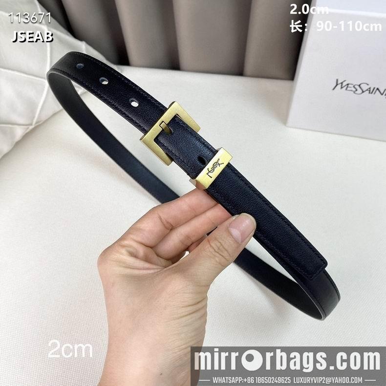 YSL belt 20mmX90-115cm 8L02