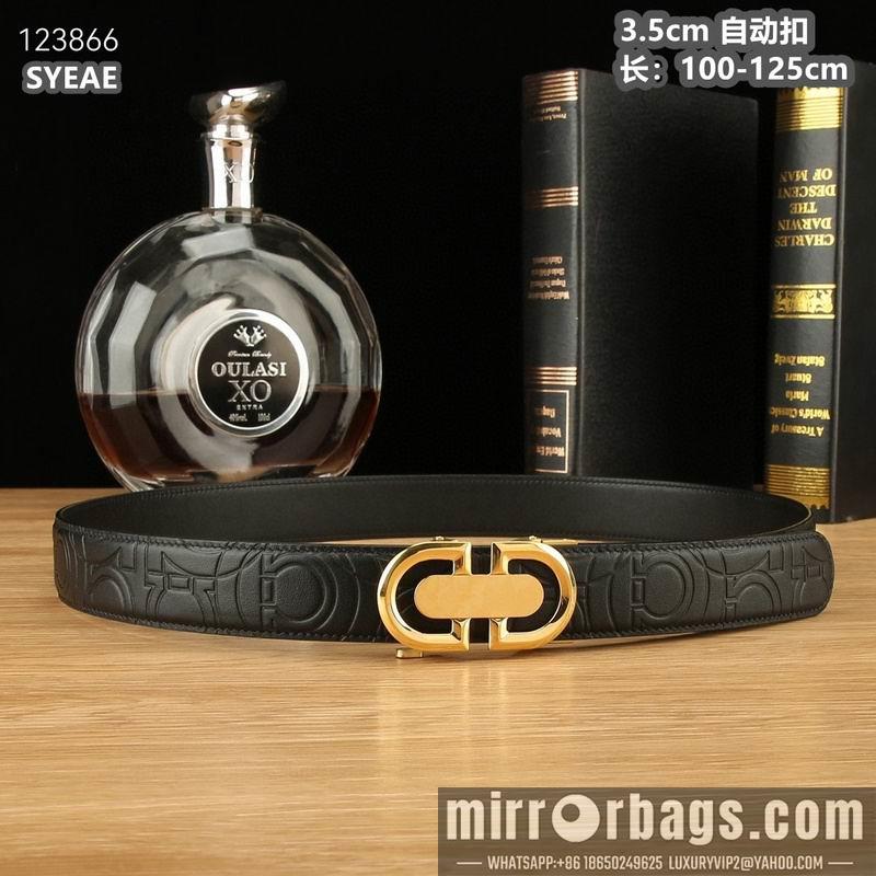 Ferragamo belt 35mmX100-125cm 8L10