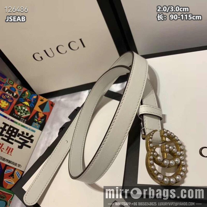 Gucci belt 20mm 30mmX90-115cm 8L07