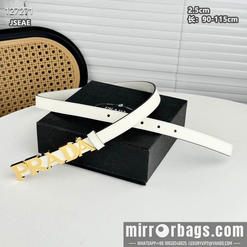 Prada belt 25mmX90-115cm 8L04