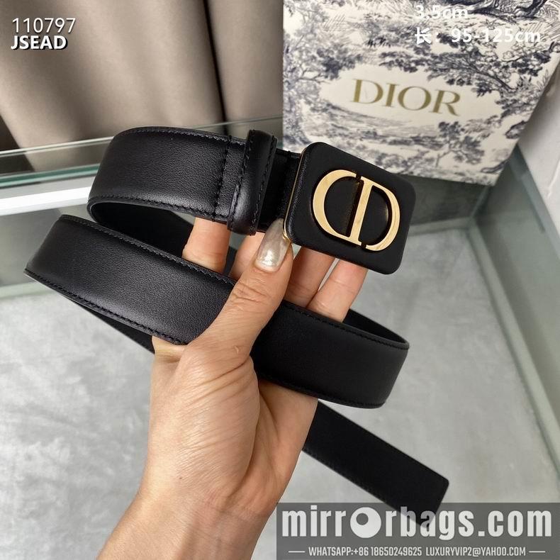 Dior Belt 35mm 95-125cm 8L07
