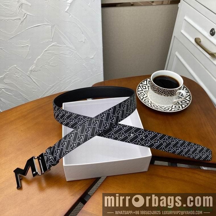 Montblanc Belt 35mmX95-125cm 7D04