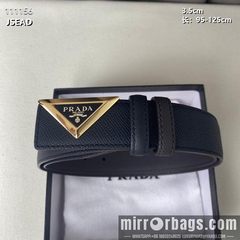 Prada belt 35mmX95-125CM 8L04