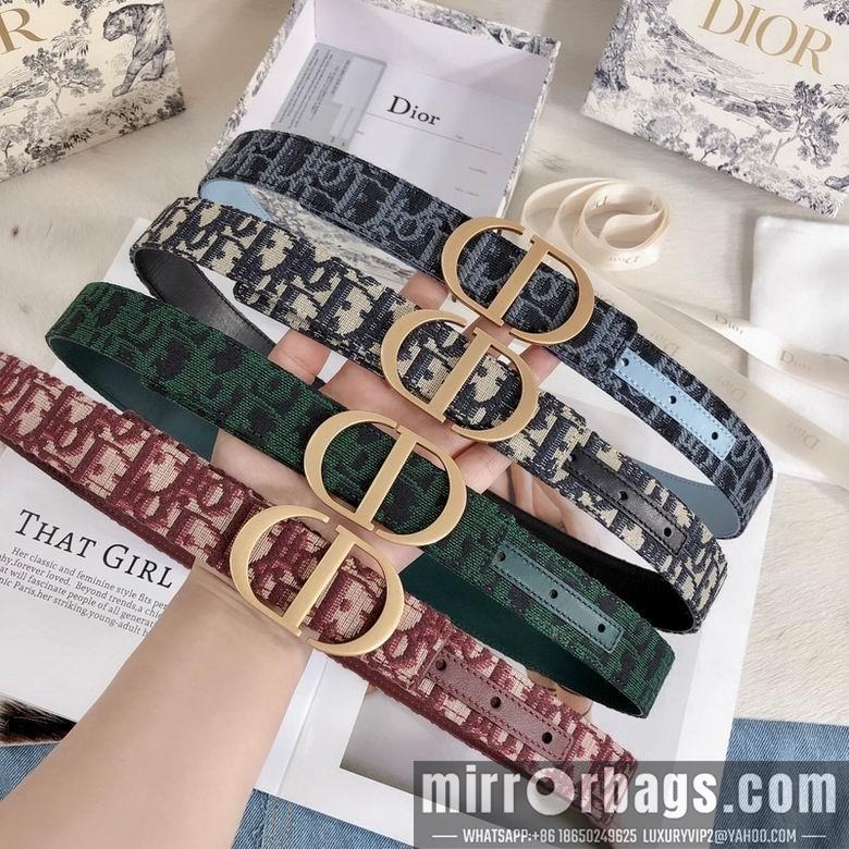 Dior Belt 30mmX95-110cm 7d03
