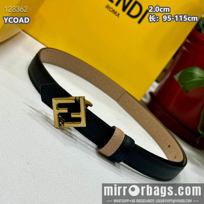 Fendi belt 20mmX95-115cm 8L19