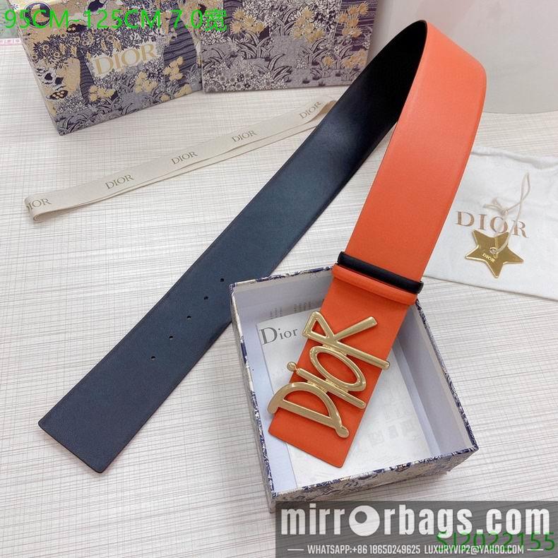Dior Belt 70mmX95-125cm 7d09