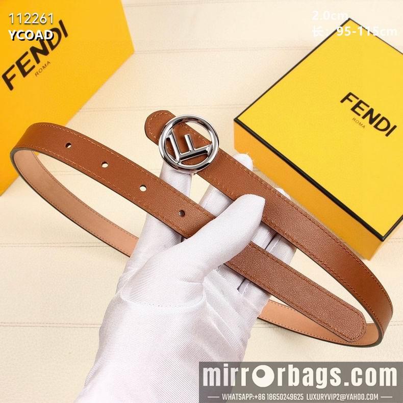 Fendi Belt 20mmX95-115CM 8L11