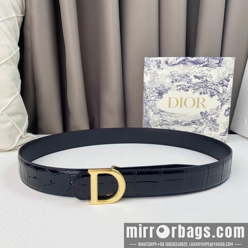 Dior belt 35mmX95-125cm 7D19