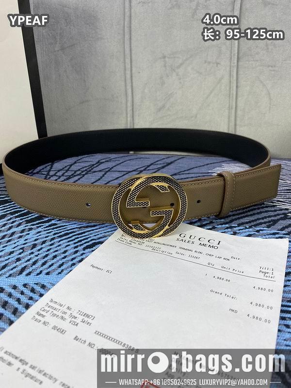 Gucci belt 40mmX95-125cm 8L17