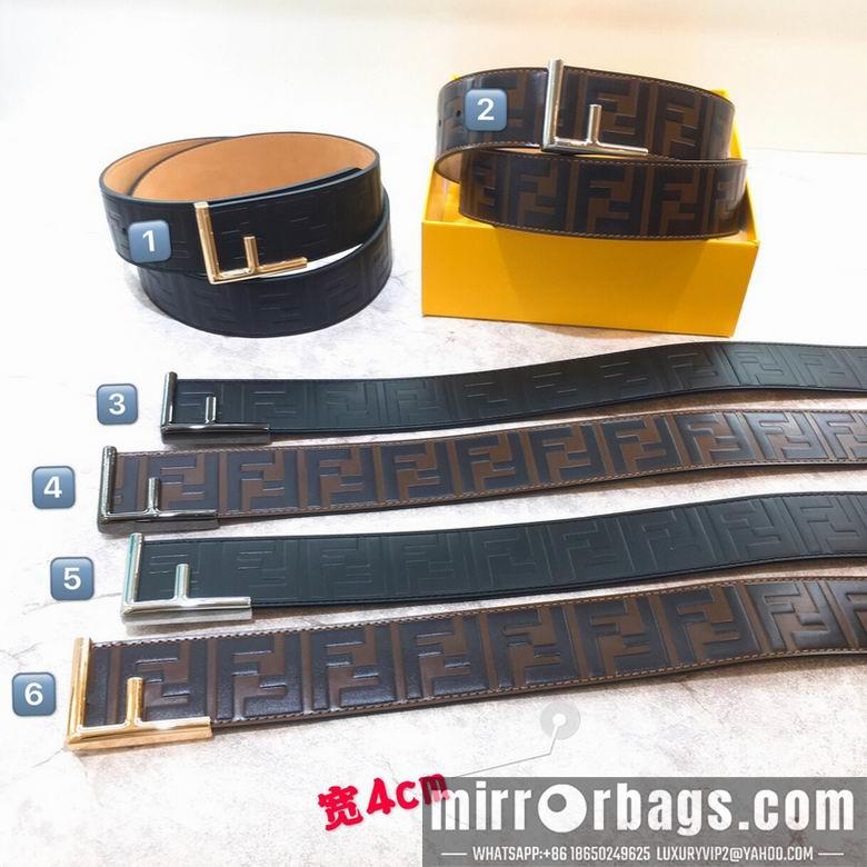 Fendi Belt 38mmX95-125cm 7D38