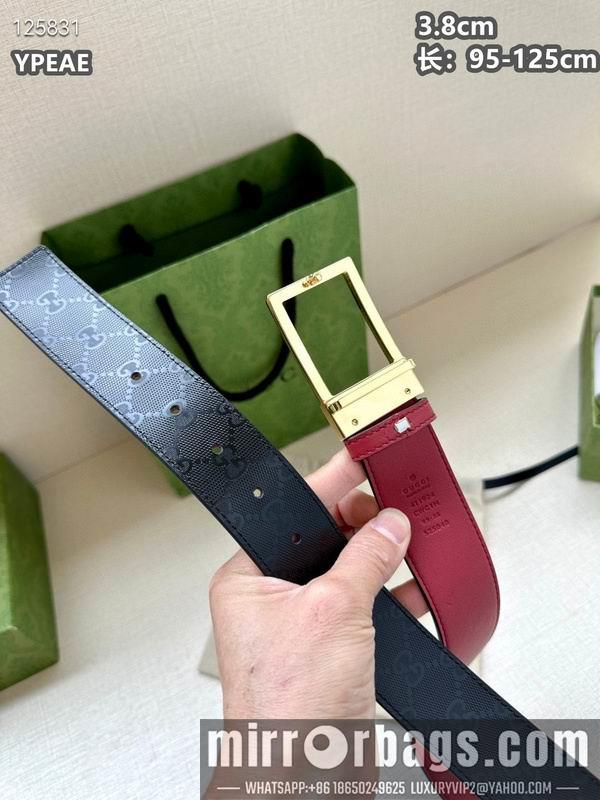 Gucci belt 38mmX95-125cm 8L01