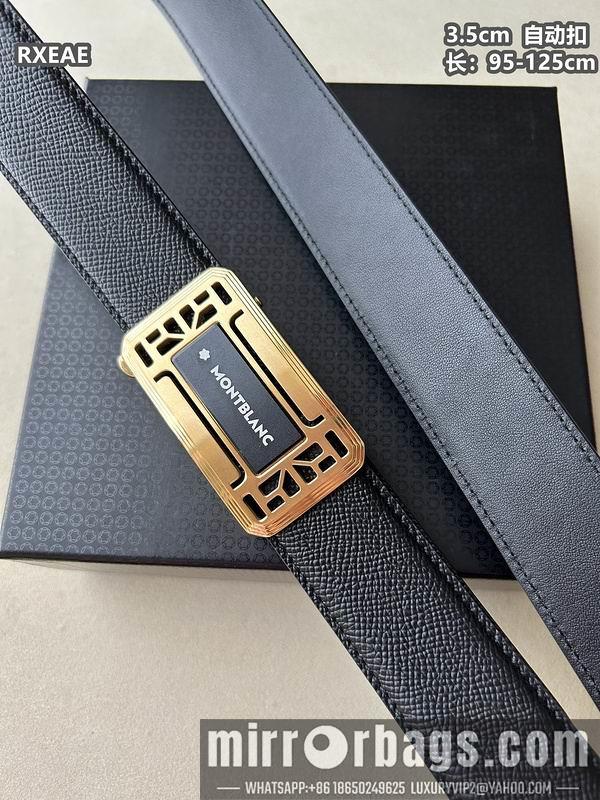 Montlanc belt 35mmX100-125cm 8L74