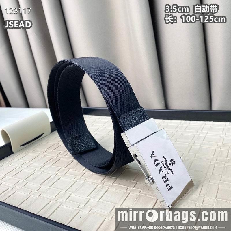 Prada belt 35mmX100-125cm 8L40